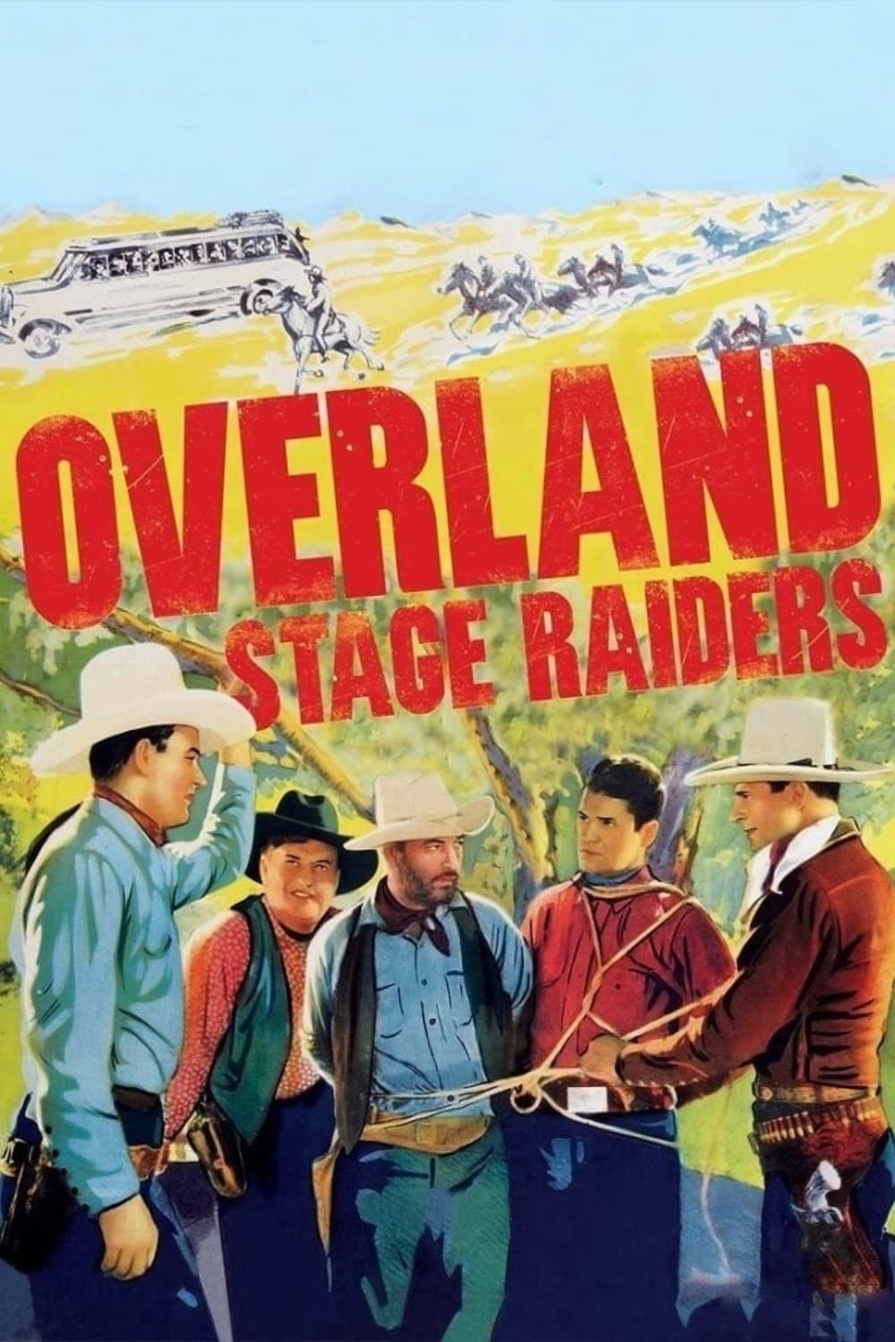 Постер Overland Stage Raiders